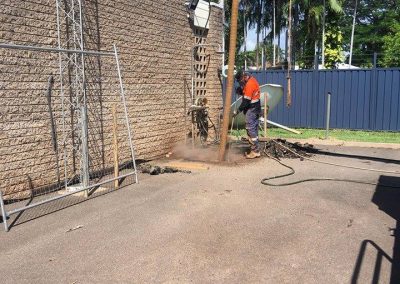 cementing